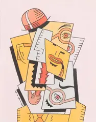 Sem Título by Marcelo Cipis, nanquim, aquarela e ecoline sobre papel, offered Nov 2022