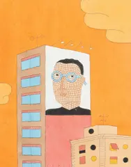 Sem Título by Marcelo Cipis, nanquim, aquarela e ecoline sobre papel, offered Nov 2022