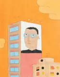 Marcelo Cipis, Sem Título, nanquim, aquarela e ecoline sobre papel