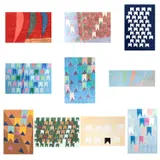 Alfredo Volpi, Conjunto de 10 gravuras, gravura