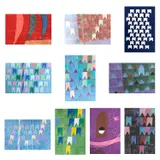 Alfredo Volpi, Conjunto de 10 gravuras, gravura
