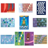 Alfredo Volpi, Conjunto de 10 gravuras, gravura