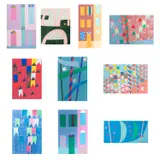 Alfredo Volpi, Conjunto de 10 gravuras, gravura