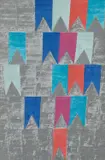 Bandeirinhas by Alfredo Volpi, gravura, offered Oct 2022
