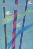 Mastros e Flâmulas ao Vento by Alfredo Volpi, gravura, offered Oct 2022