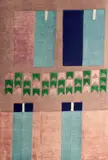 Fachada com Bandeirinhas by Alfredo Volpi, gravura, offered Oct 2022