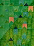 Bandeirinhas by Alfredo Volpi, gravura, offered Oct 2022