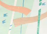 Mastros, Bandeirinhas e Flâmulas ao Vento by Alfredo Volpi, gravura, offered Oct 2022