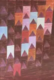 Ogiva by Alfredo Volpi, 1976, gravura, offered Oct 2022
