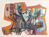 Roberto Burle Marx, A Boca do Mato I, 1993, serigrafia