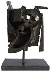 Assemblage by Caciporé Torres, 2000, escultura em metal, offered Oct 2022