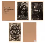 Axl Leskoschek, Album com 35 Xilogravuras - Os Demônios, O Adolescente, Os Irmãos Karamazovi, xilogravura