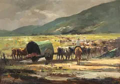 Sem Título by Durval Pereira, 1976, óleo sobre tela, offered Oct 2022