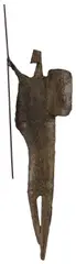 Francisco Stockinger, Guerreiro, escultura em ferro