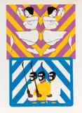 Henrique Fuhro, Atente! Dez e Quinze, 1980, serigrafia