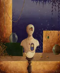 Sem Título by Roni Brandão, 1973, óleo sobre tela, offered Oct 2022