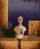 Roni Brandão, Sem Título, 1973, óleo sobre tela