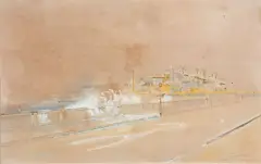 Sem Título by Henrique Goldsmith, aquarela sobre papel, offered Oct 2022