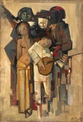 Sem Título by Dario Mecatti, óleo sobre tela, offered Oct 2022