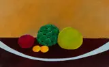 Frutas by Aldemir Martins, 1972, óleo sobre tela, offered Oct 2022