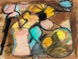 Aldo Bonadei, Vaso com Frutas