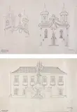 Alberto da Veiga Guignard, Marianna perto de Ouro Preto Duas Igrejas numa Praça