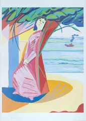 Figura Feminina by Cícero Dias, serigrafia, offered Oct 2022