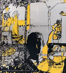 Sem Título by Luiz Paulo Baravelli, 1983, gravura em metal, offered Oct 2022