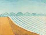 Amadeo Lorenzato, A Praia, 1989, óleo sobre tela