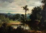 Benedito Calixto, Pescadores, 1886, óleo sobre tela