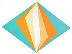 Jogo claro by Hércules Barsotti, 1970, acrílica vinílica sobre tela, offered Oct 2022