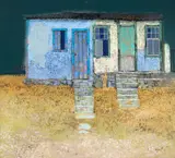 Yuji Tamaki, Casarios, 1966, óleo sobre tela