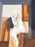 Juarez Magno, Sem Título, 1977, óleo sobre placa