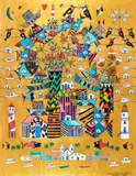 Lucas Pennacchi, Momento Ouro, 2022, óleo sobre tela