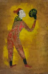 Sem Título by Niobe Xandó, técnica mista sobre papel, offered Aug 2022
