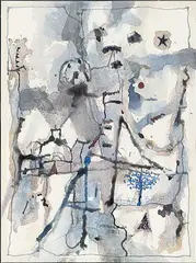 Sem Título by Ubirajara Ribeiro, 1992, aquarela sobre papel, offered Aug 2022