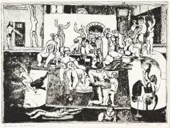 Sem Título by Maciej Babiński, 1965, litogravura, offered Aug 2022
