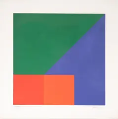 Sem Título by Antunes, 1993, serigrafia, offered Aug 2022