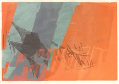 Fayga Ostrower, Sem Título, 1971, serigrafia