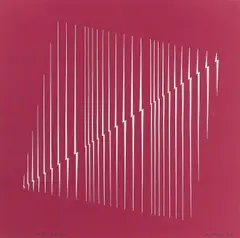 Lothar Charoux, Permutação, 1974, serigrafia