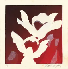 Pietrina Checcacci, Sem Título, 1989, serigrafia