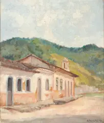 Sem Título by Aldo Bonadei, 1944, óleo sobre tela, offered Aug 2022
