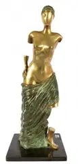 Nu Feminino by Diego Ortega, escultura em bronze, offered Aug 2022