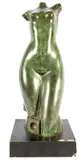 Diego Ortega, Nu Feminino, escultura em bronze
