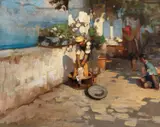 Dario Mecatti, Sem Título, óleo sobre tela
