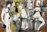Italo Cencini, Sem Título, 1986, técnica mista sobre papel