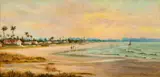 Benedito Calixto, Praia de Santos, 1907, óleo sobre tela
