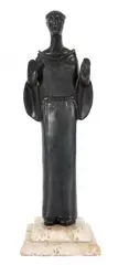 São Francisco by Victor Brecheret, 1950, escultura em bronze, offered Aug 2022