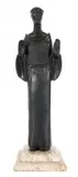 Victor Brecheret, São Francisco, 1950, escultura em bronze