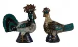 Galo e Galinha by Fulvio Pennacchi, esculturas de cerâmica, offered Jun 2022